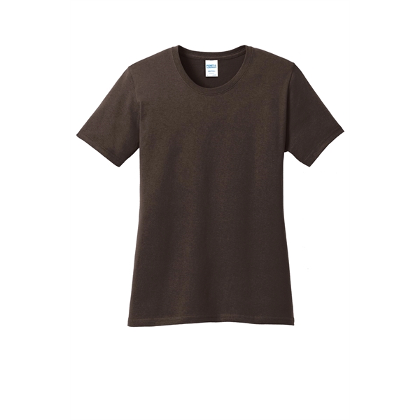 Port & Company Women's Core Cotton Tee. - Port & Company Women's Core Cotton Tee. - Image 29 of 144