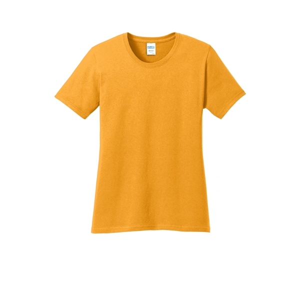 Port & Company Women's Core Cotton Tee. - Port & Company Women's Core Cotton Tee. - Image 37 of 144