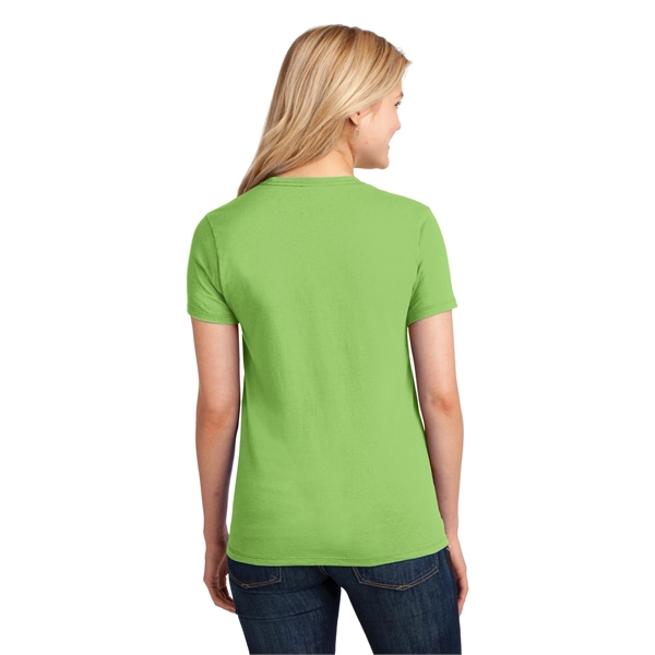 Port & Company Women's Core Cotton Tee. - Port & Company Women's Core Cotton Tee. - Image 47 of 144