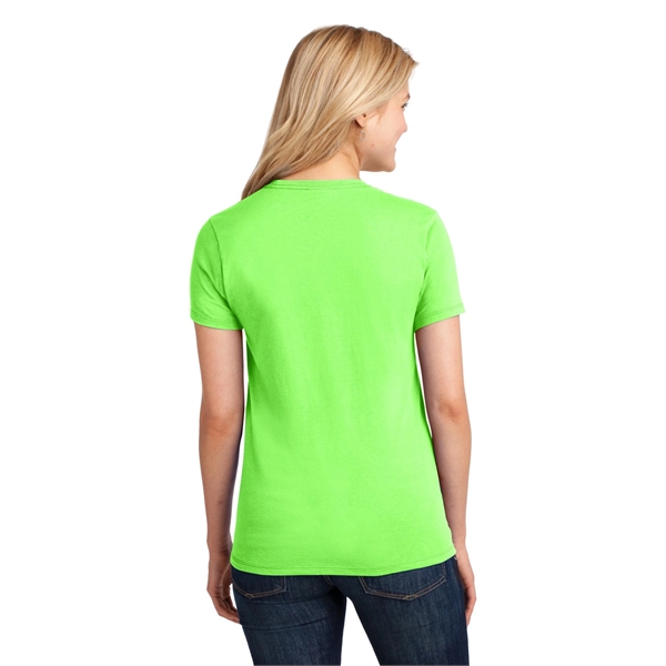 Port & Company Women's Core Cotton Tee. - Port & Company Women's Core Cotton Tee. - Image 59 of 144