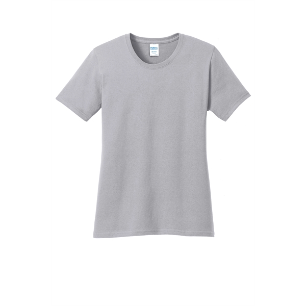 Port & Company Women's Core Cotton Tee. - Port & Company Women's Core Cotton Tee. - Image 109 of 144