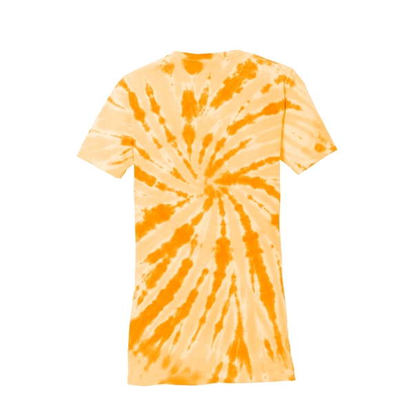 Port & Company Women's Tie-Dye V-Neck Tee. - Port & Company Women's Tie-Dye V-Neck Tee. - Image 7 of 47