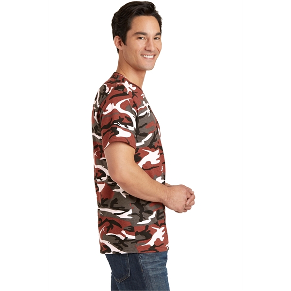 Port & Company Core Cotton Camo Tee. - Port & Company Core Cotton Camo Tee. - Image 28 of 30