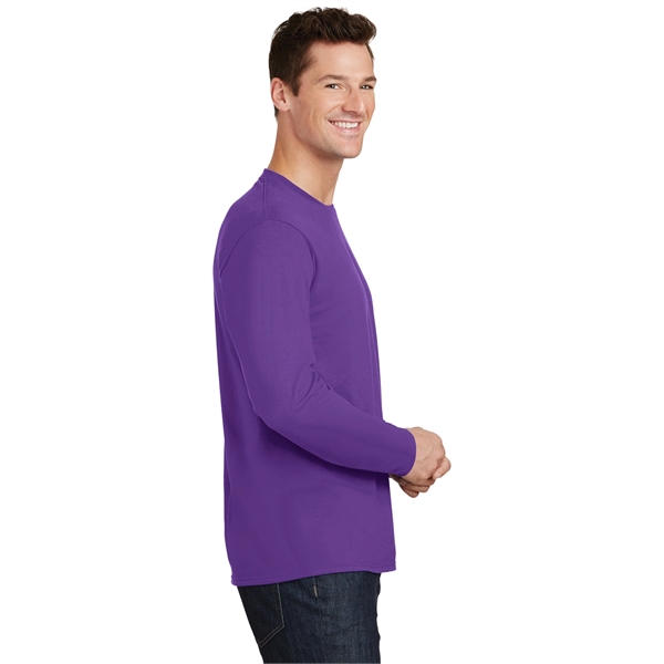 Port & Company Long Sleeve Fan Favorite Tee. - Port & Company Long Sleeve Fan Favorite Tee. - Image 63 of 90