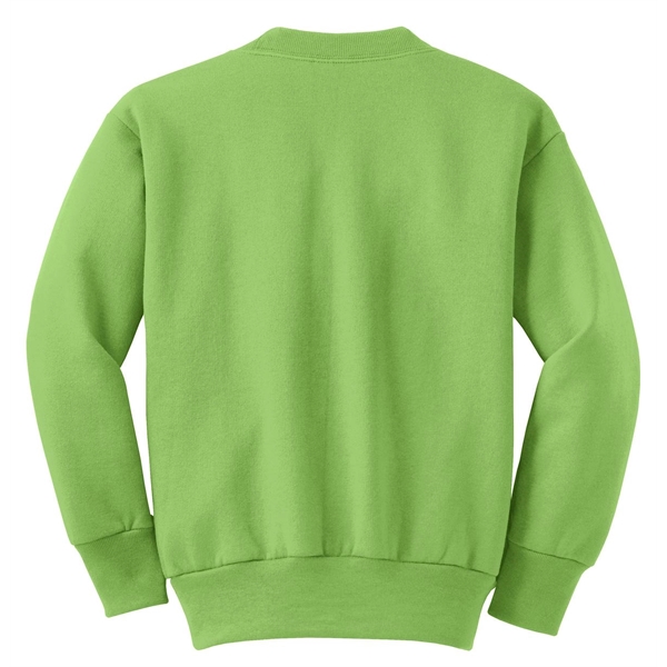 Port & Company - Youth Core Fleece Crewneck Sweatshirt. - Port & Company - Youth Core Fleece Crewneck Sweatshirt. - Image 56 of 109