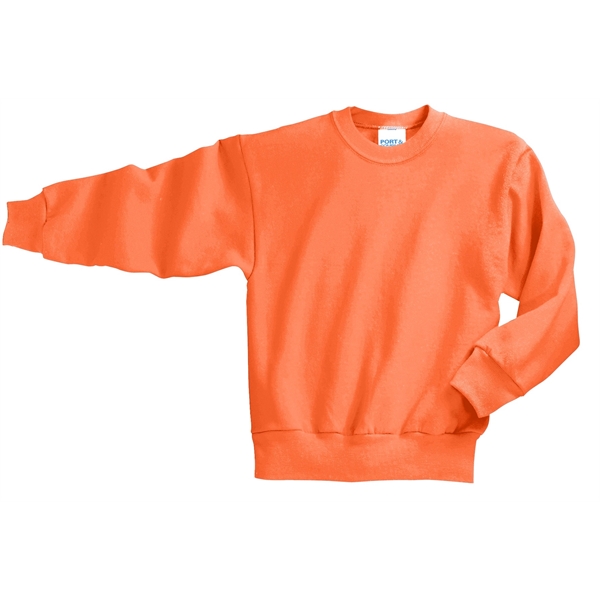 Port & Company - Youth Core Fleece Crewneck Sweatshirt. - Port & Company - Youth Core Fleece Crewneck Sweatshirt. - Image 92 of 109