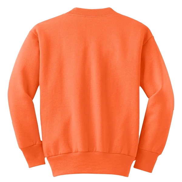 Port & Company - Youth Core Fleece Crewneck Sweatshirt. - Port & Company - Youth Core Fleece Crewneck Sweatshirt. - Image 94 of 109