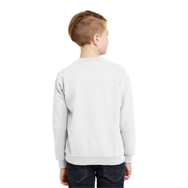 Gildan - Youth Heavy Blend Crewneck Sweatshirt. - Gildan - Youth Heavy Blend Crewneck Sweatshirt. - Image 3 of 67