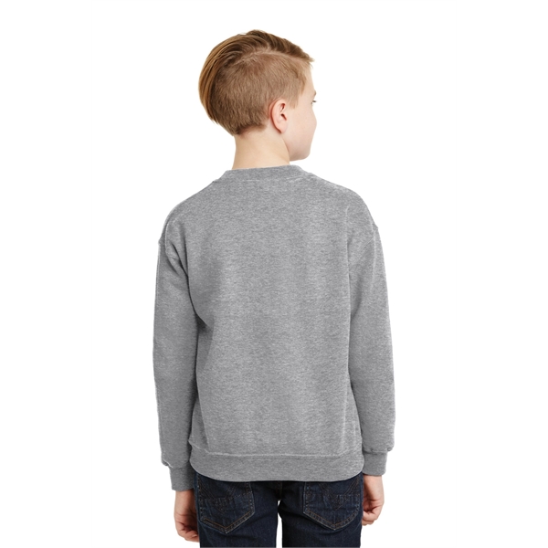 Gildan - Youth Heavy Blend Crewneck Sweatshirt. - Gildan - Youth Heavy Blend Crewneck Sweatshirt. - Image 9 of 67