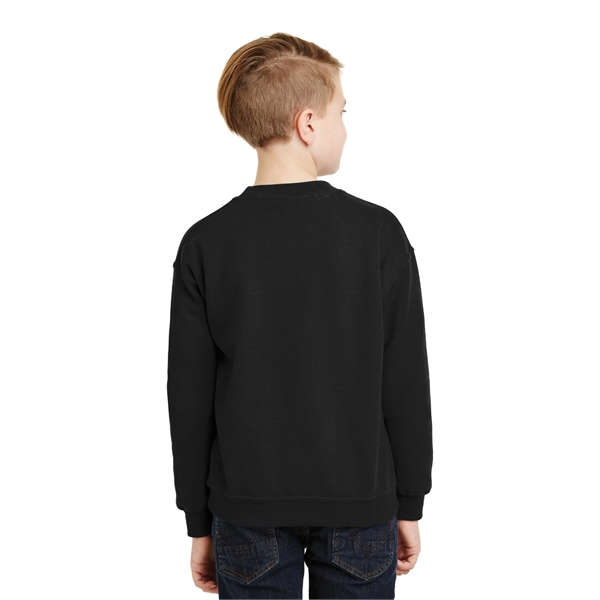 Gildan - Youth Heavy Blend Crewneck Sweatshirt. - Gildan - Youth Heavy Blend Crewneck Sweatshirt. - Image 12 of 67