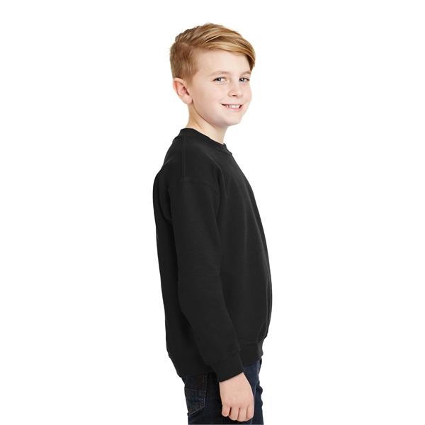 Gildan - Youth Heavy Blend Crewneck Sweatshirt. - Gildan - Youth Heavy Blend Crewneck Sweatshirt. - Image 13 of 67