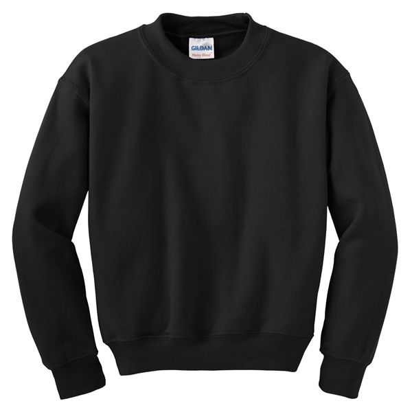 Gildan - Youth Heavy Blend Crewneck Sweatshirt. - Gildan - Youth Heavy Blend Crewneck Sweatshirt. - Image 14 of 67