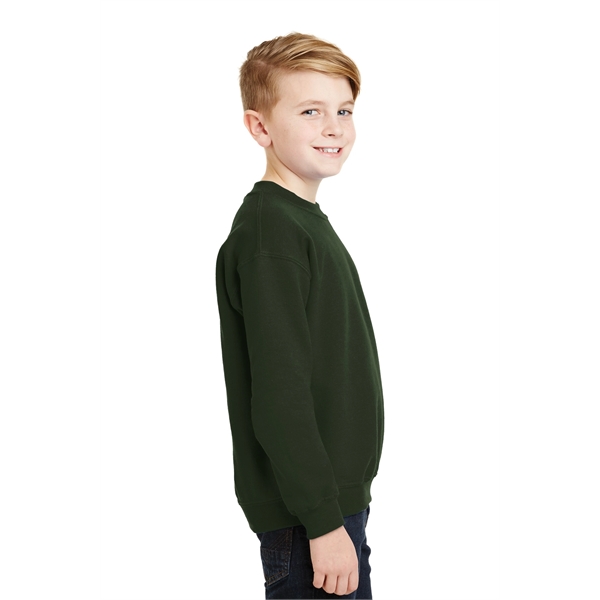 Gildan - Youth Heavy Blend Crewneck Sweatshirt. - Gildan - Youth Heavy Blend Crewneck Sweatshirt. - Image 17 of 67