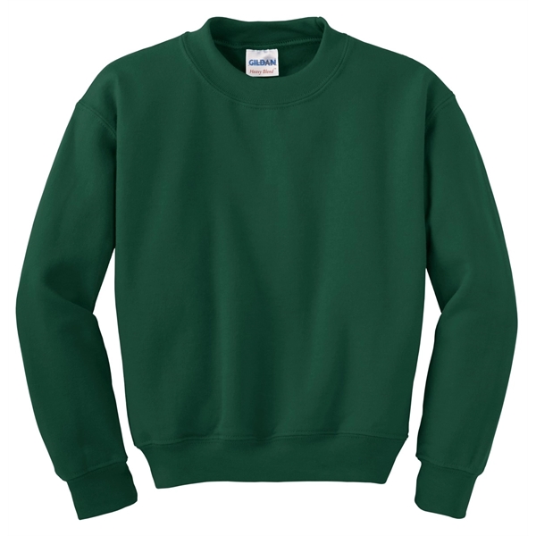 Gildan - Youth Heavy Blend Crewneck Sweatshirt. - Gildan - Youth Heavy Blend Crewneck Sweatshirt. - Image 18 of 67