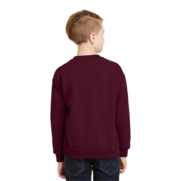 Gildan - Youth Heavy Blend Crewneck Sweatshirt. - Gildan - Youth Heavy Blend Crewneck Sweatshirt. - Image 20 of 67