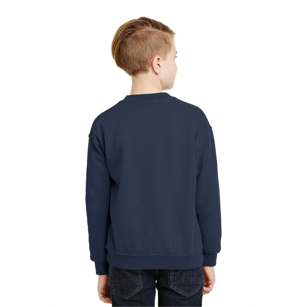 Gildan - Youth Heavy Blend Crewneck Sweatshirt. - Gildan - Youth Heavy Blend Crewneck Sweatshirt. - Image 24 of 67