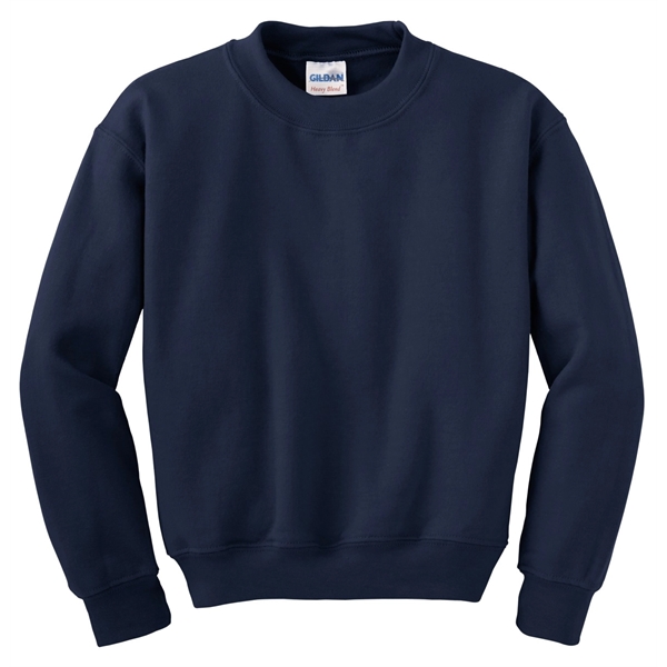 Gildan - Youth Heavy Blend Crewneck Sweatshirt. - Gildan - Youth Heavy Blend Crewneck Sweatshirt. - Image 26 of 67