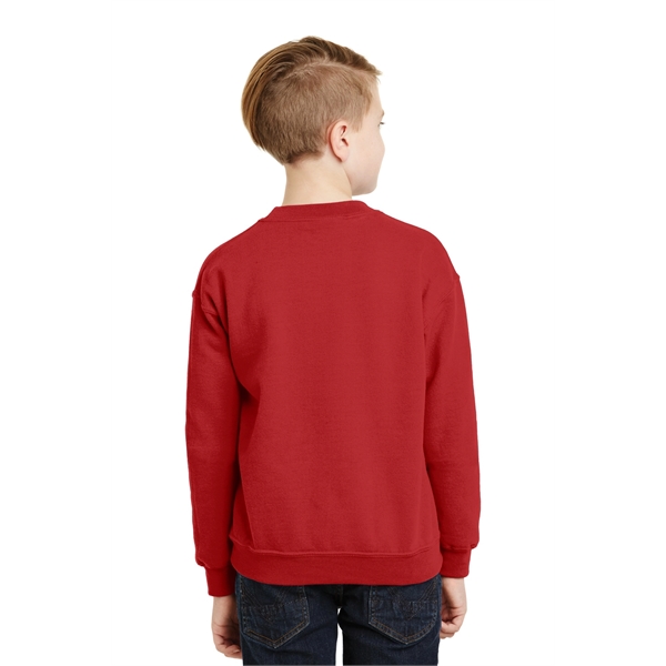 Gildan - Youth Heavy Blend Crewneck Sweatshirt. - Gildan - Youth Heavy Blend Crewneck Sweatshirt. - Image 28 of 67