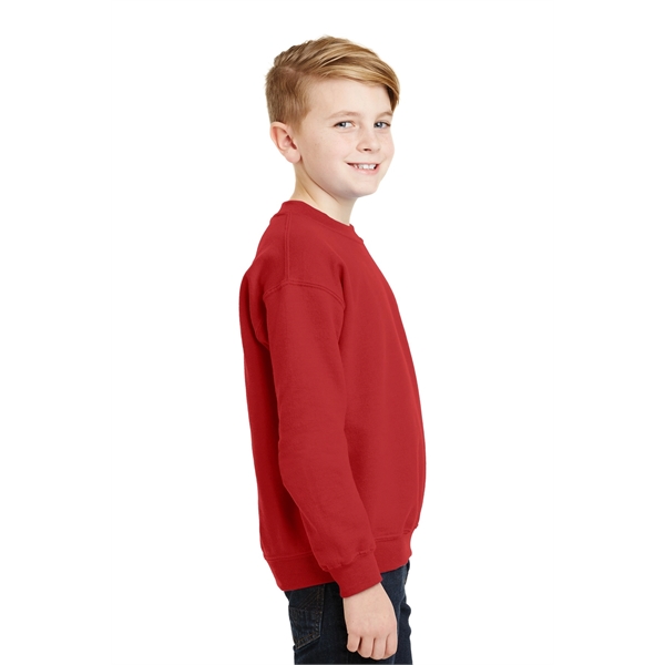 Gildan - Youth Heavy Blend Crewneck Sweatshirt. - Gildan - Youth Heavy Blend Crewneck Sweatshirt. - Image 29 of 67