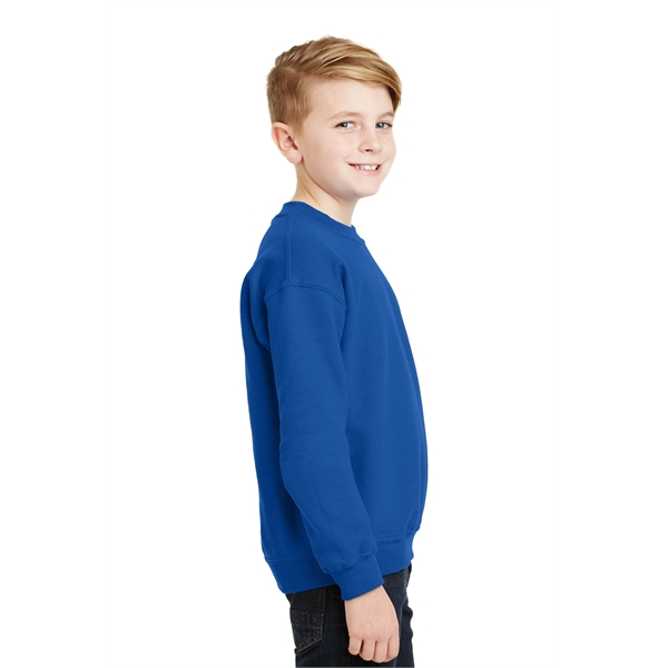 Gildan - Youth Heavy Blend Crewneck Sweatshirt. - Gildan - Youth Heavy Blend Crewneck Sweatshirt. - Image 33 of 67