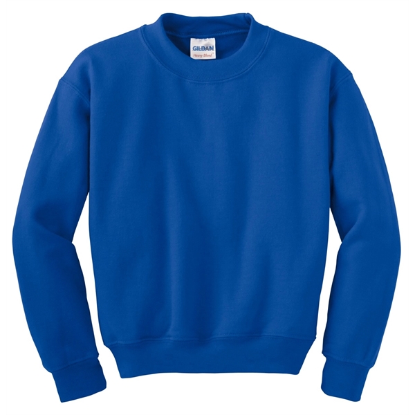 Gildan - Youth Heavy Blend Crewneck Sweatshirt. - Gildan - Youth Heavy Blend Crewneck Sweatshirt. - Image 34 of 67