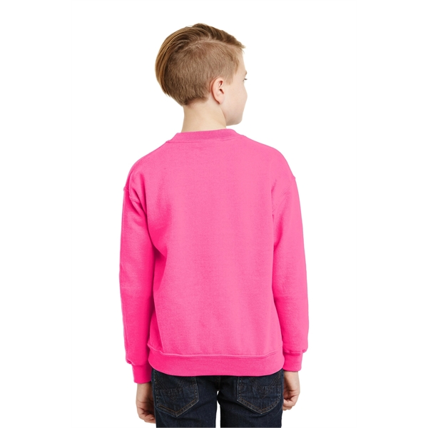 Gildan - Youth Heavy Blend Crewneck Sweatshirt. - Gildan - Youth Heavy Blend Crewneck Sweatshirt. - Image 42 of 67