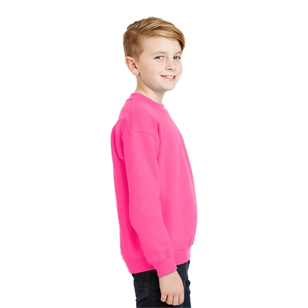 Gildan - Youth Heavy Blend Crewneck Sweatshirt. - Gildan - Youth Heavy Blend Crewneck Sweatshirt. - Image 44 of 67