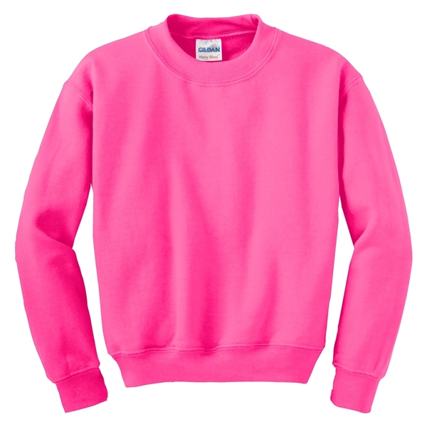 Gildan - Youth Heavy Blend Crewneck Sweatshirt. - Gildan - Youth Heavy Blend Crewneck Sweatshirt. - Image 45 of 67