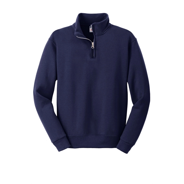 JERZEES Youth NuBlend 1/4-Zip Cadet Collar Sweatshirt. - JERZEES Youth NuBlend 1/4-Zip Cadet Collar Sweatshirt. - Image 8 of 28
