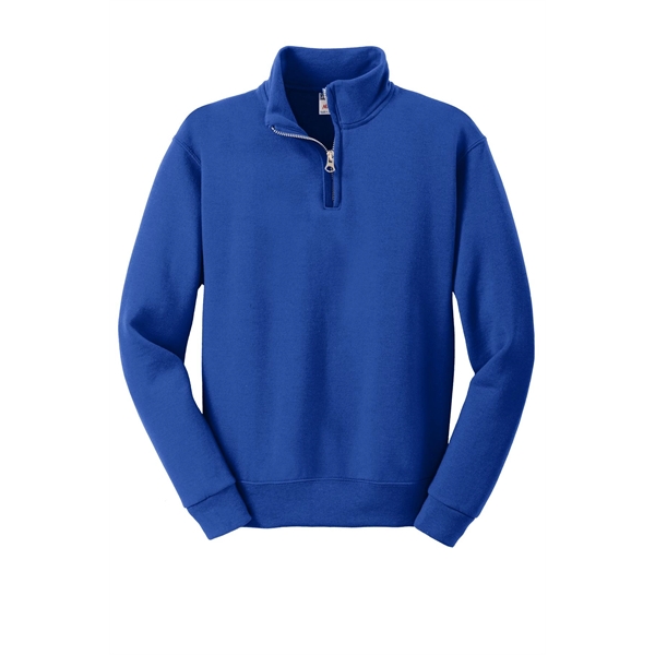 JERZEES Youth NuBlend 1/4-Zip Cadet Collar Sweatshirt. - JERZEES Youth NuBlend 1/4-Zip Cadet Collar Sweatshirt. - Image 12 of 28