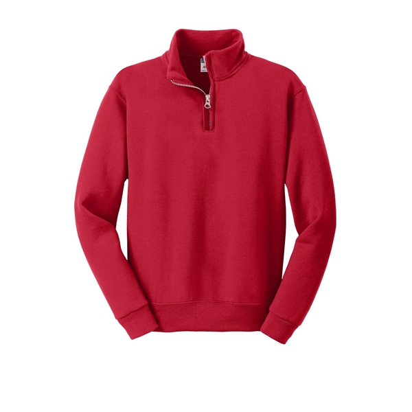 JERZEES Youth NuBlend 1/4-Zip Cadet Collar Sweatshirt. - JERZEES Youth NuBlend 1/4-Zip Cadet Collar Sweatshirt. - Image 15 of 28