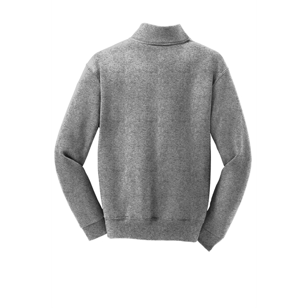 JERZEES Youth NuBlend 1/4-Zip Cadet Collar Sweatshirt. - JERZEES Youth NuBlend 1/4-Zip Cadet Collar Sweatshirt. - Image 21 of 28