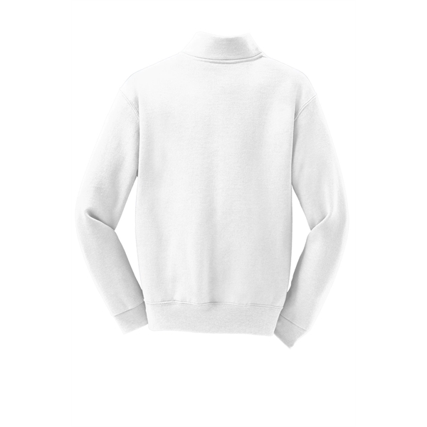JERZEES Youth NuBlend 1/4-Zip Cadet Collar Sweatshirt. - JERZEES Youth NuBlend 1/4-Zip Cadet Collar Sweatshirt. - Image 27 of 28