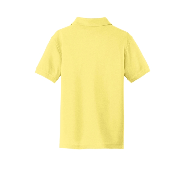 Port Authority Youth Core Classic Pique Polo. - Port Authority Youth Core Classic Pique Polo. - Image 29 of 45
