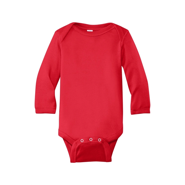 Rabbit Skins Infant Long Sleeve Baby Rib Bodysuit. - Rabbit Skins Infant Long Sleeve Baby Rib Bodysuit. - Image 24 of 29