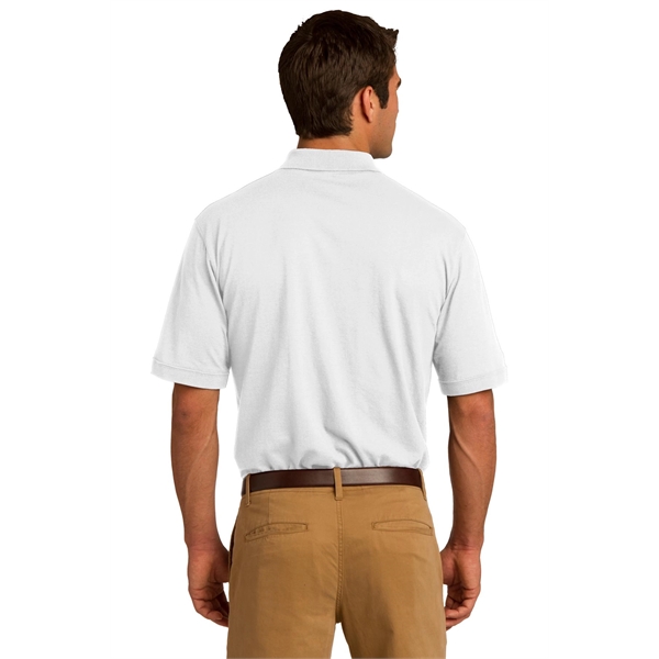 Port & Company Core Blend Jersey Knit Pocket Polo. - Port & Company Core Blend Jersey Knit Pocket Polo. - Image 39 of 48