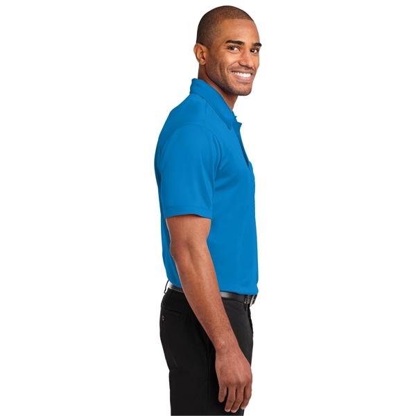 Port Authority Silk Touch Performance Pocket Polo. - Port Authority Silk Touch Performance Pocket Polo. - Image 7 of 75