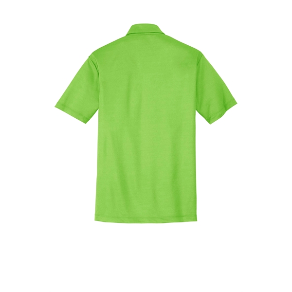 Port Authority Silk Touch Performance Pocket Polo. - Port Authority Silk Touch Performance Pocket Polo. - Image 16 of 75