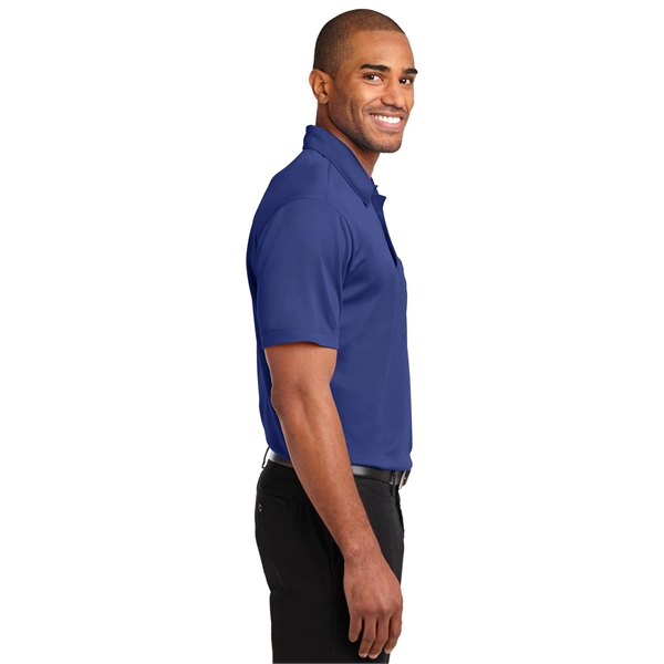 Port Authority Silk Touch Performance Pocket Polo. - Port Authority Silk Touch Performance Pocket Polo. - Image 25 of 75