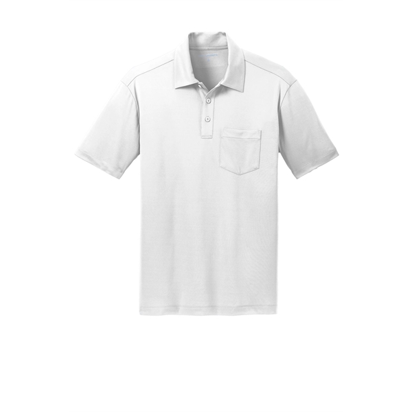 Port Authority Silk Touch Performance Pocket Polo. - Port Authority Silk Touch Performance Pocket Polo. - Image 37 of 75