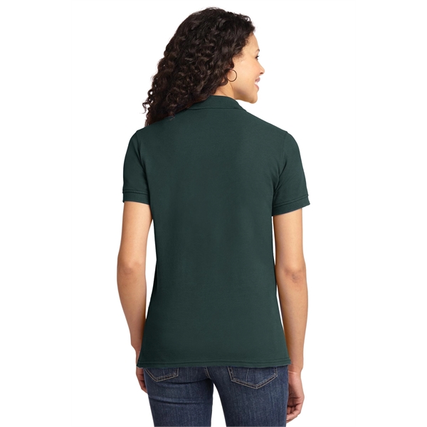 Port & Company Women's Core Blend Pique Polo. - Port & Company Women's Core Blend Pique Polo. - Image 14 of 74