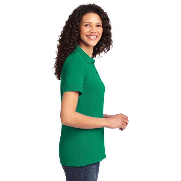 Port & Company Women's Core Blend Pique Polo. - Port & Company Women's Core Blend Pique Polo. - Image 26 of 74