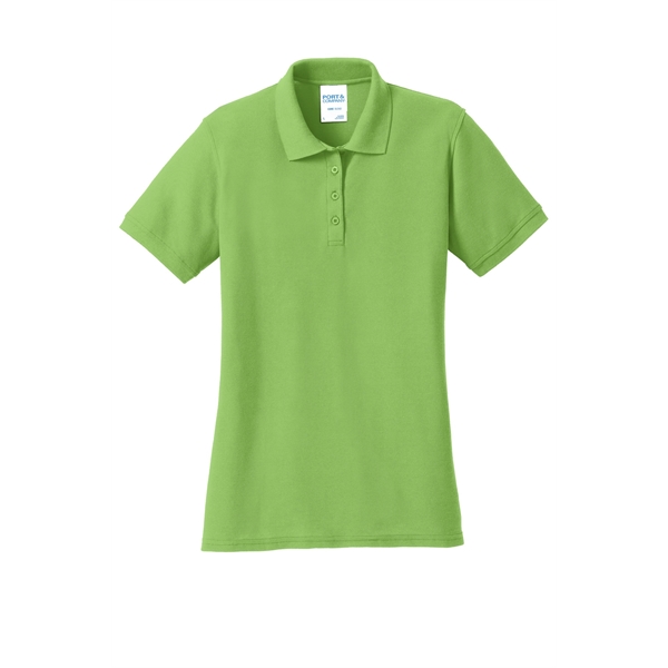 Port & Company Women's Core Blend Pique Polo. - Port & Company Women's Core Blend Pique Polo. - Image 35 of 74