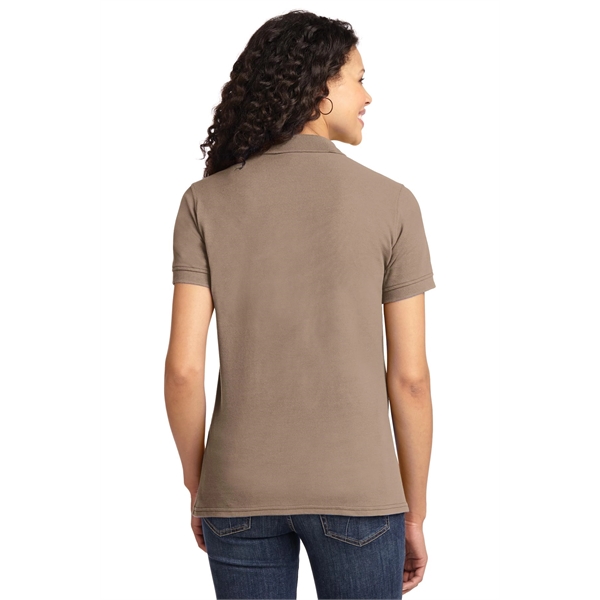 Port & Company Women's Core Blend Pique Polo. - Port & Company Women's Core Blend Pique Polo. - Image 60 of 74