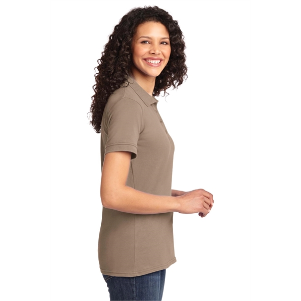 Port & Company Women's Core Blend Pique Polo. - Port & Company Women's Core Blend Pique Polo. - Image 62 of 74