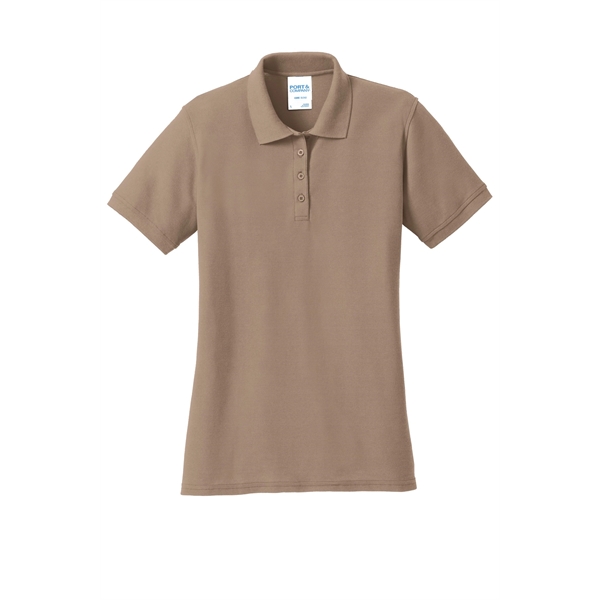 Port & Company Women's Core Blend Pique Polo. - Port & Company Women's Core Blend Pique Polo. - Image 64 of 74