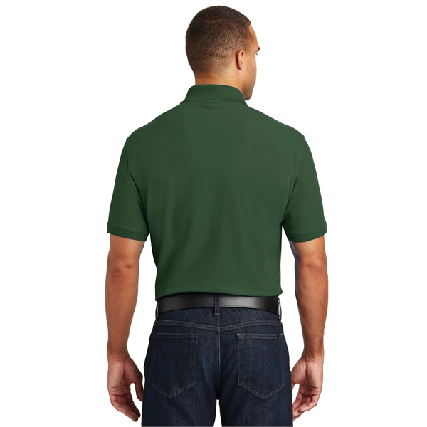 Port Authority Tall Core Classic Pique Polo. - Port Authority Tall Core Classic Pique Polo. - Image 8 of 35