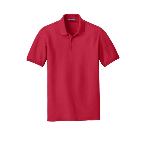 Port Authority Tall Core Classic Pique Polo. - Port Authority Tall Core Classic Pique Polo. - Image 22 of 35