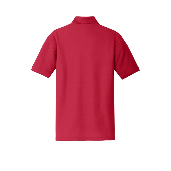 Port Authority Tall Core Classic Pique Polo. - Port Authority Tall Core Classic Pique Polo. - Image 23 of 35