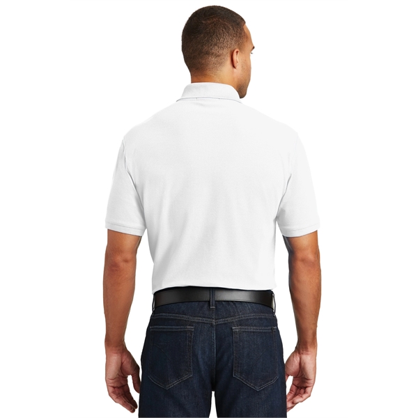 Port Authority Tall Core Classic Pique Polo. - Port Authority Tall Core Classic Pique Polo. - Image 32 of 35